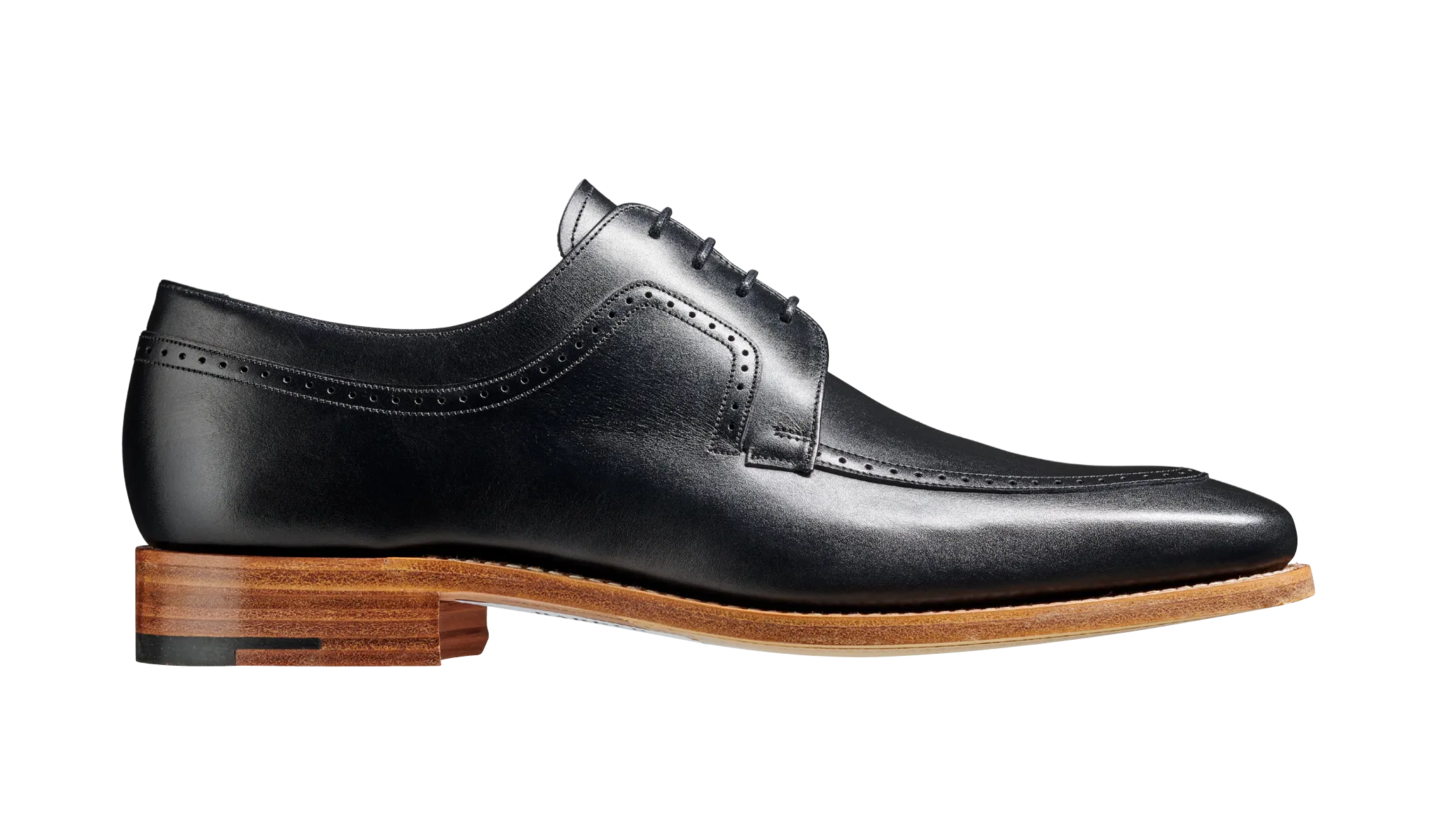 Barker Antony Derby Shoe - Black Calf