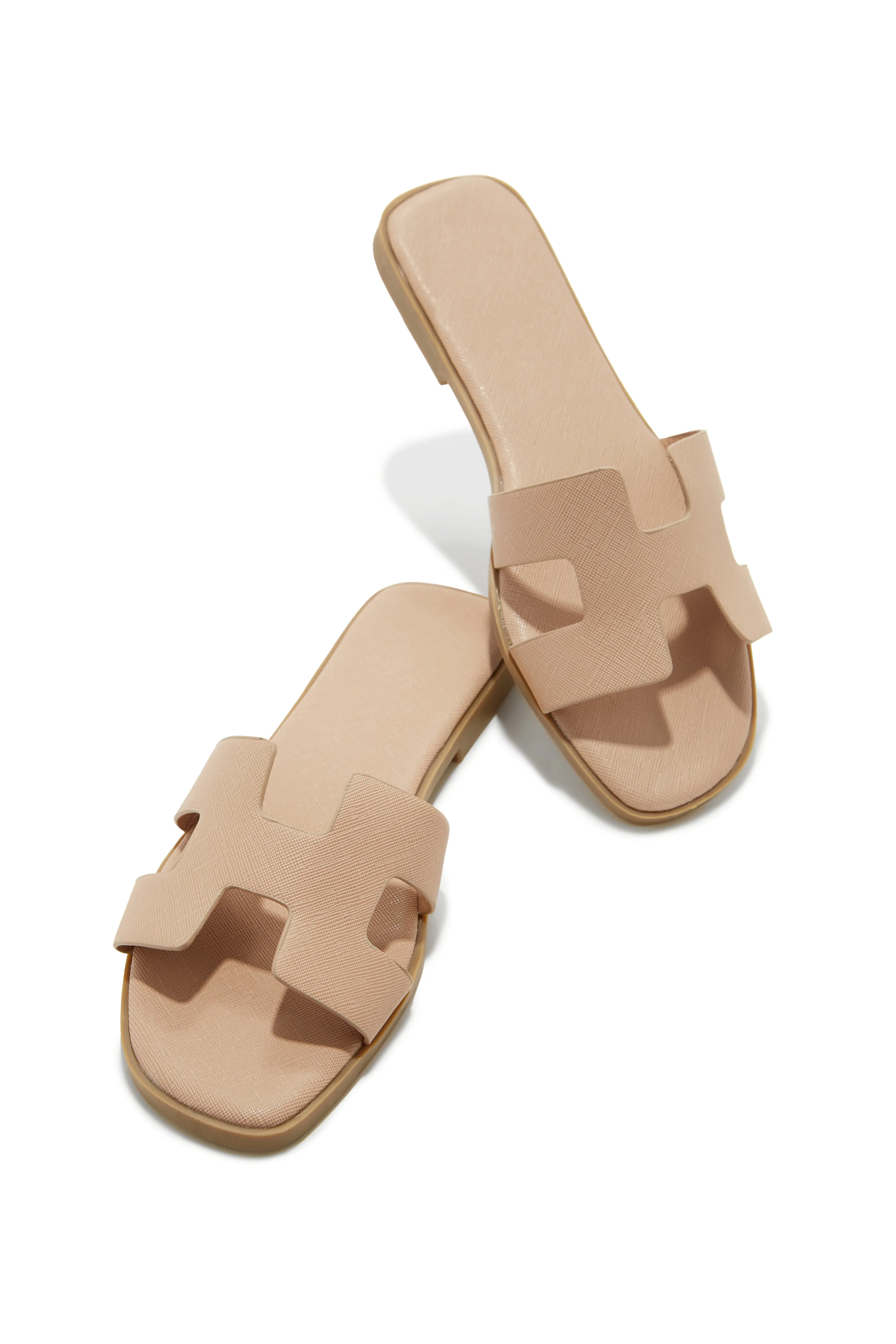 Bianka Slip On Sandals - Gold