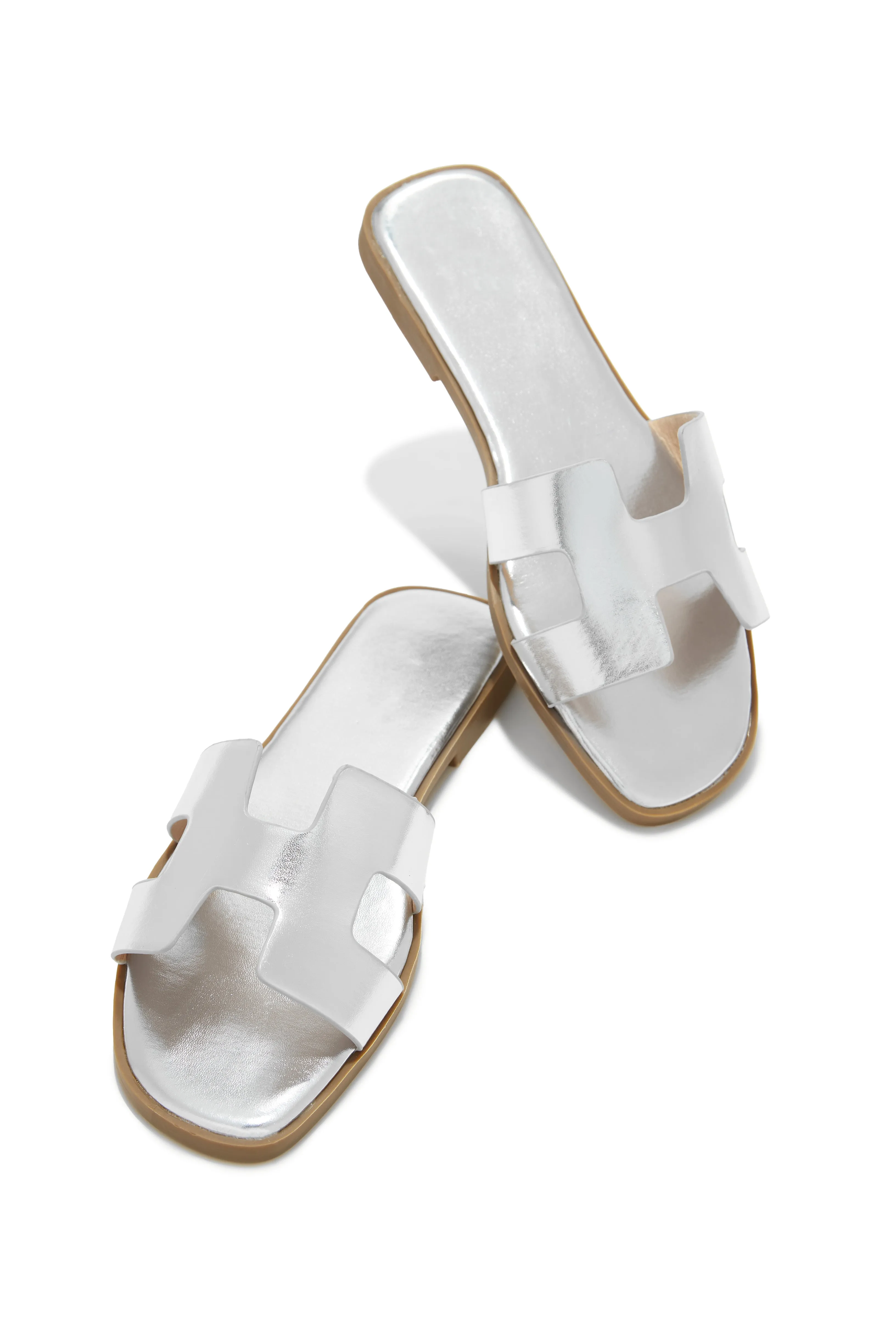 Bianka Slip On Sandals - Gold