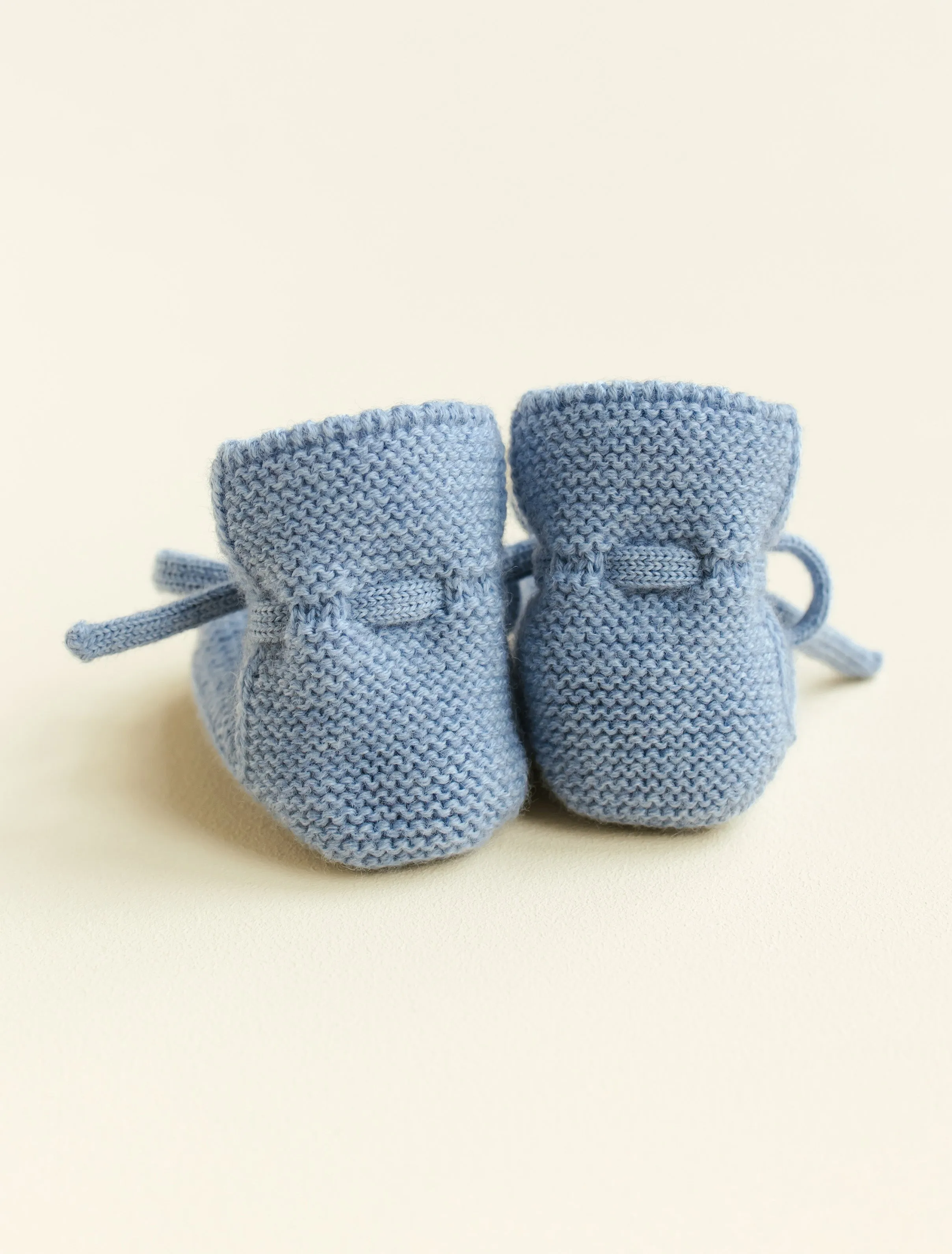 Booties in Light Blue