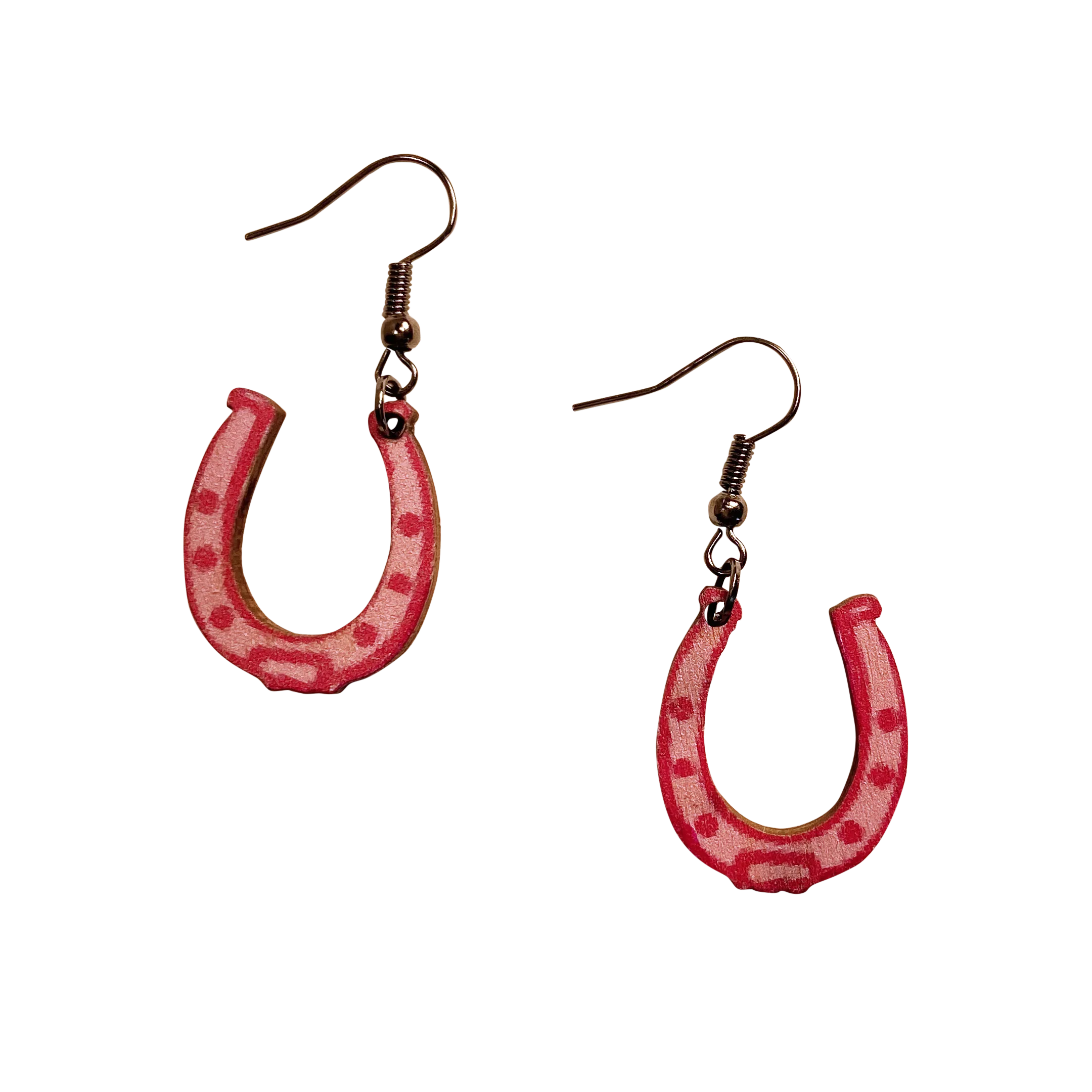 Derby Horseshoes Kentucky Earrings