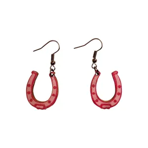 Derby Horseshoes Kentucky Earrings