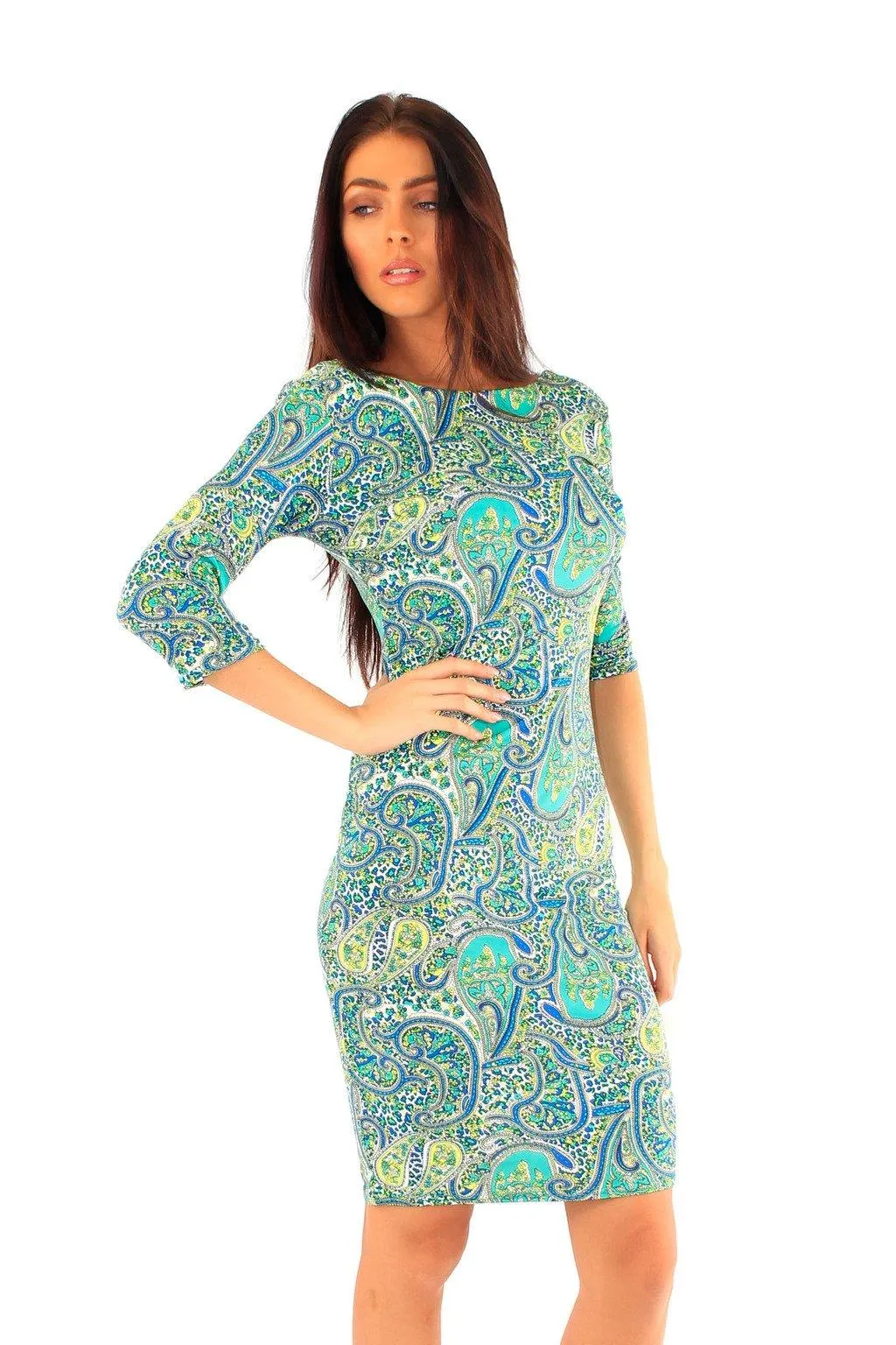 Ladies Half Sleeve Bodycon Sonya Dress