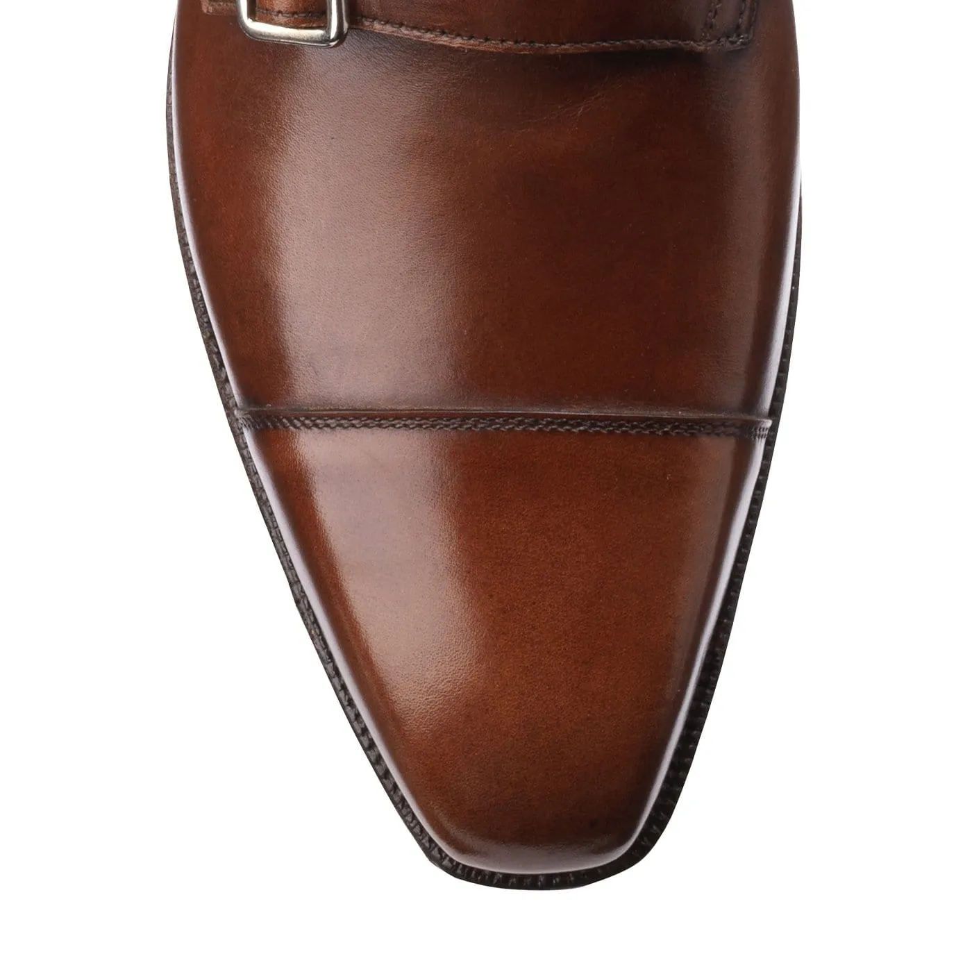 Lowndes Dark Brown Burnished Calf