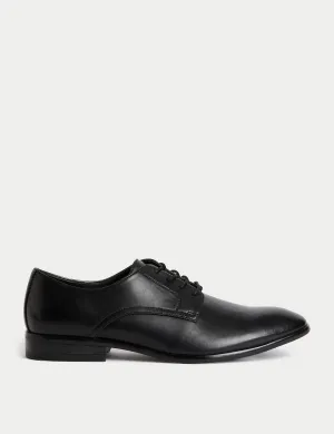 Marks & Spencer Lace-Up Derby Shoes, Black