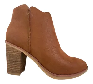 Mia Patton Bootie in Cognac