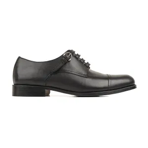 Norson - Men's Black Calf Leather Derby Shoe