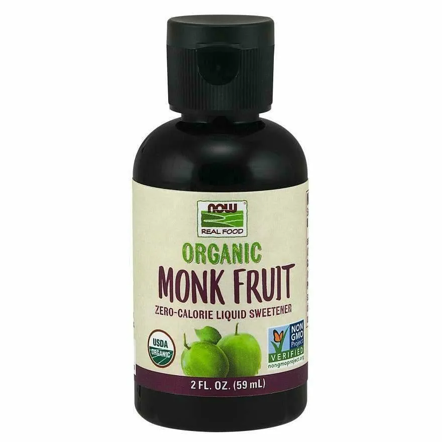 Organic Liquid Monk Fruit 2 fl oz By NOW