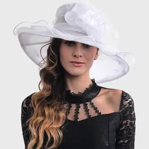 Organza Church Dress Derby Tea Wedding Hats S060