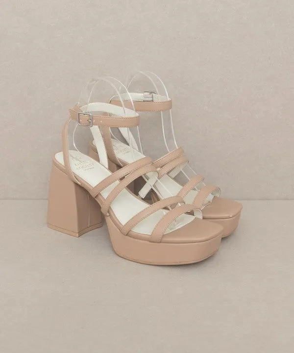 Talia Strappy Platform Heel